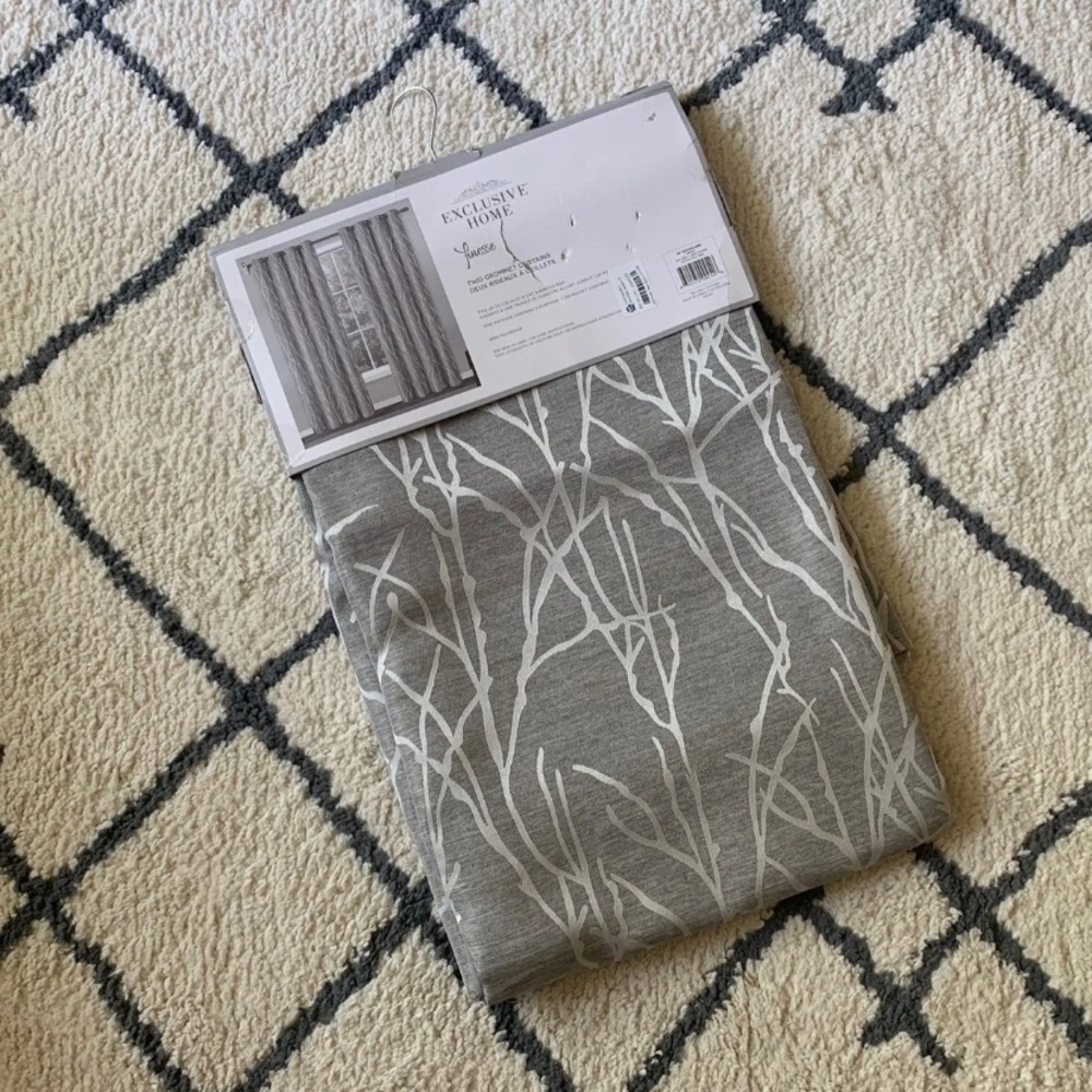 Exclusive Home darkening curtains NWT